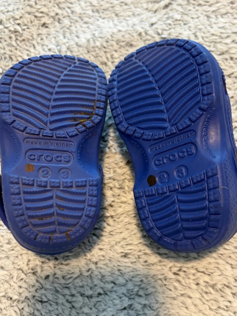CROCS Kids Navy Blue Classic Clog