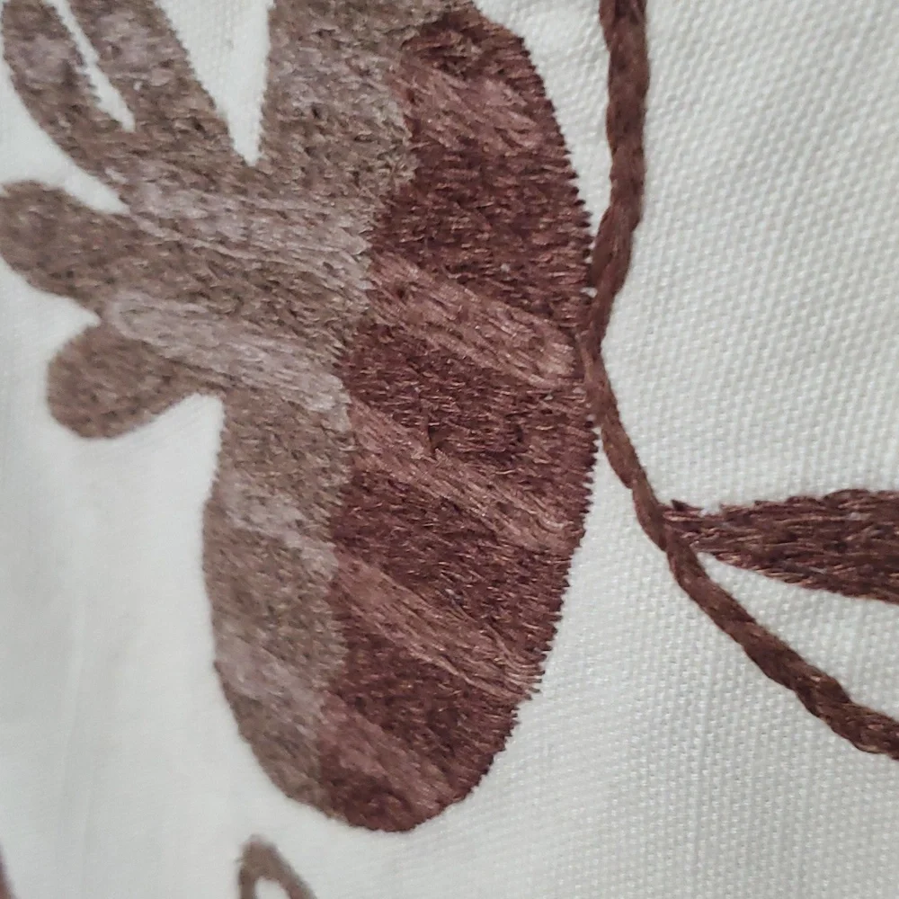 NWT Pottery Barn Montros Suzani Embroidered Lumbar Pillow Cover Set of 2