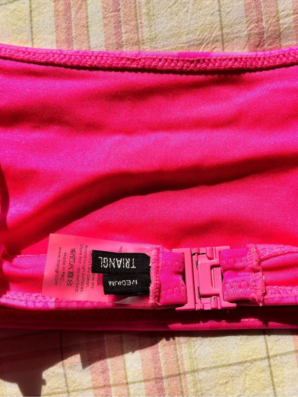 triangl swimwear bright hot