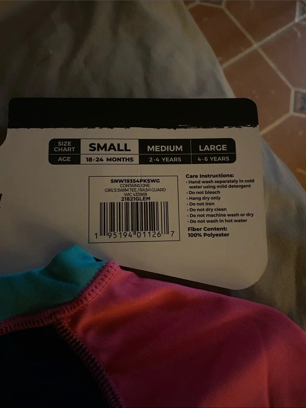 Sun smart long sleeve