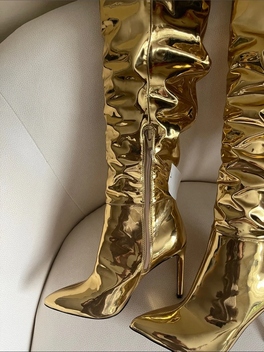 INC International Concepts shiny metallic