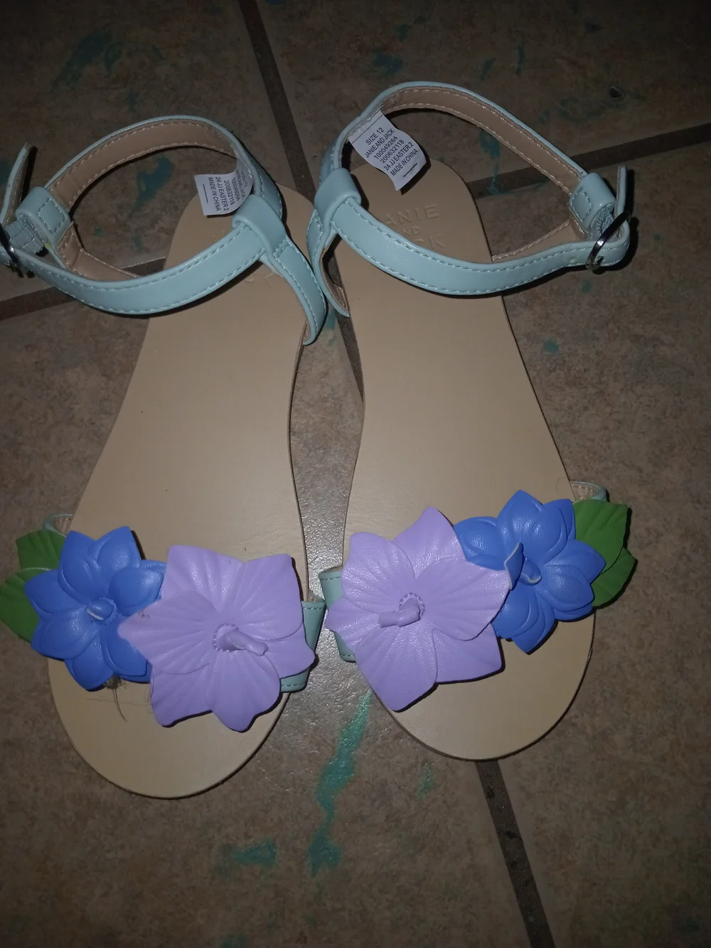 Janie and Jack mint ankle