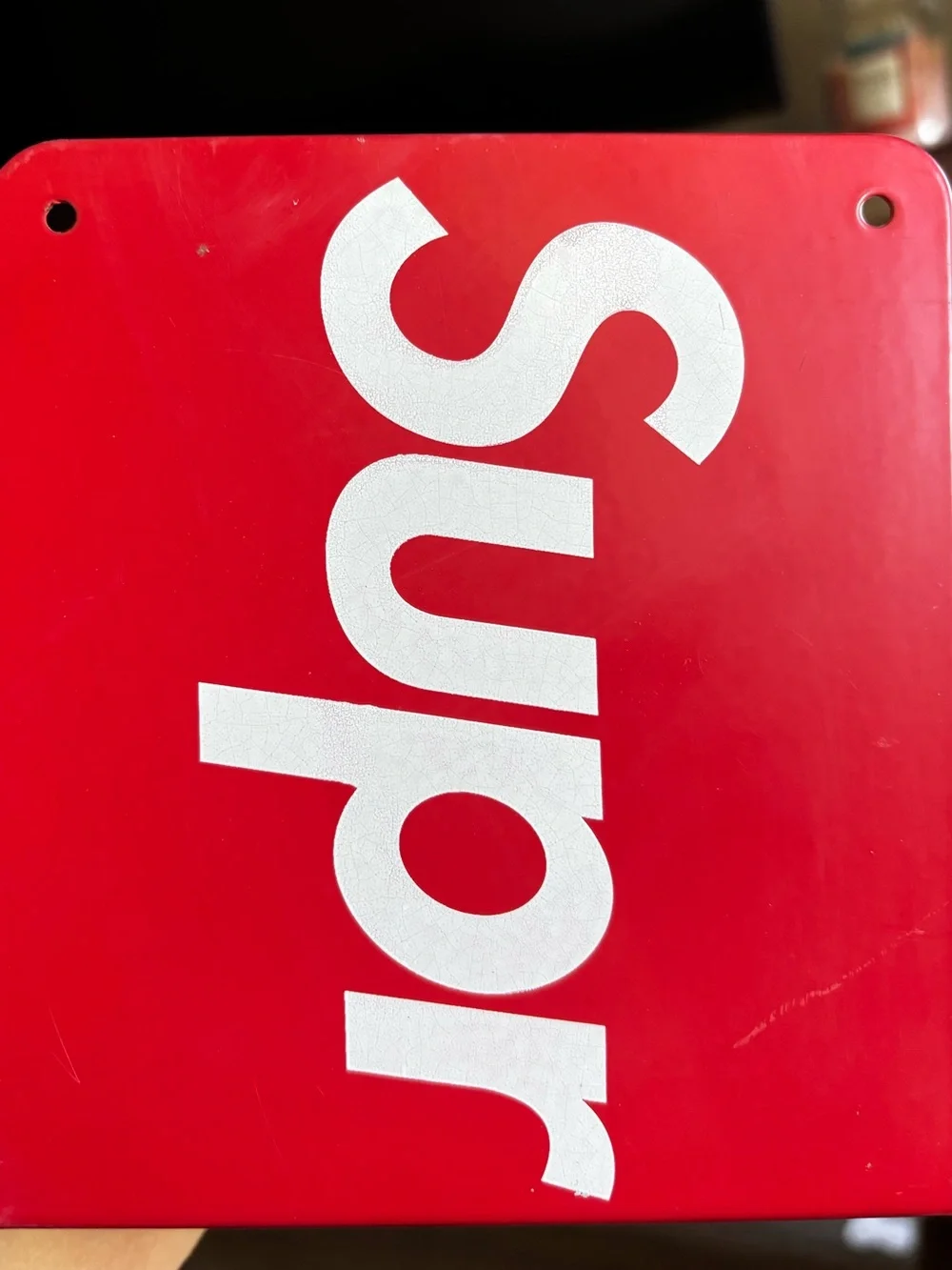 Supreme authentic red