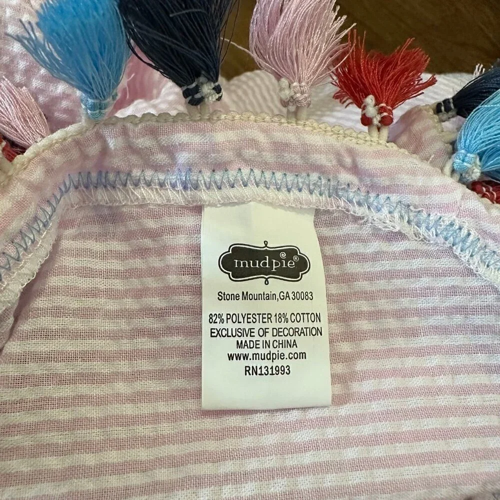 Mud Pie poncho tags mos