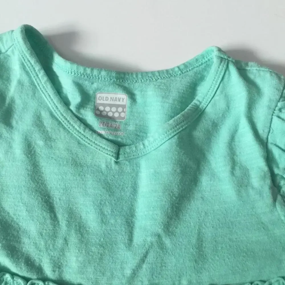 Old Navy aqua twirl
