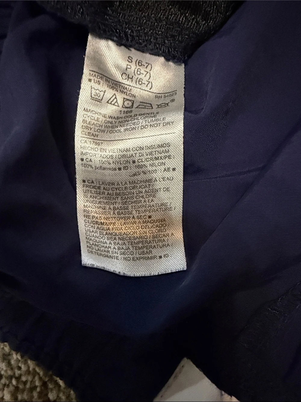 Old Navy waist navy mix