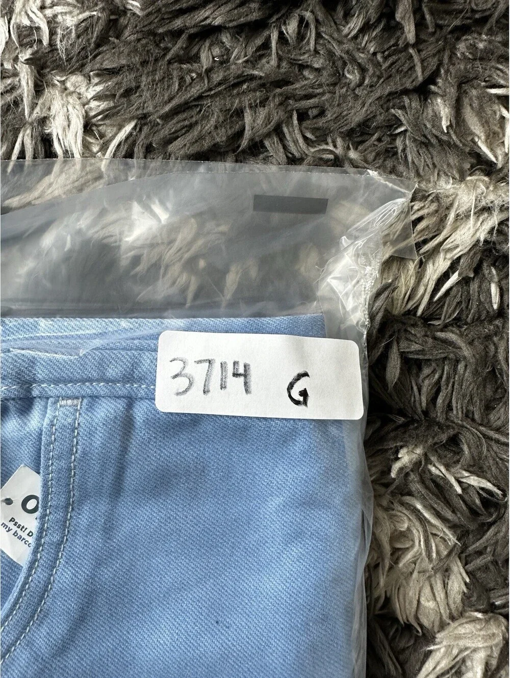 NWT Old Navy High Rise Baggy Wide Leg Pants Light Blue Girls Size Large 10 Plus