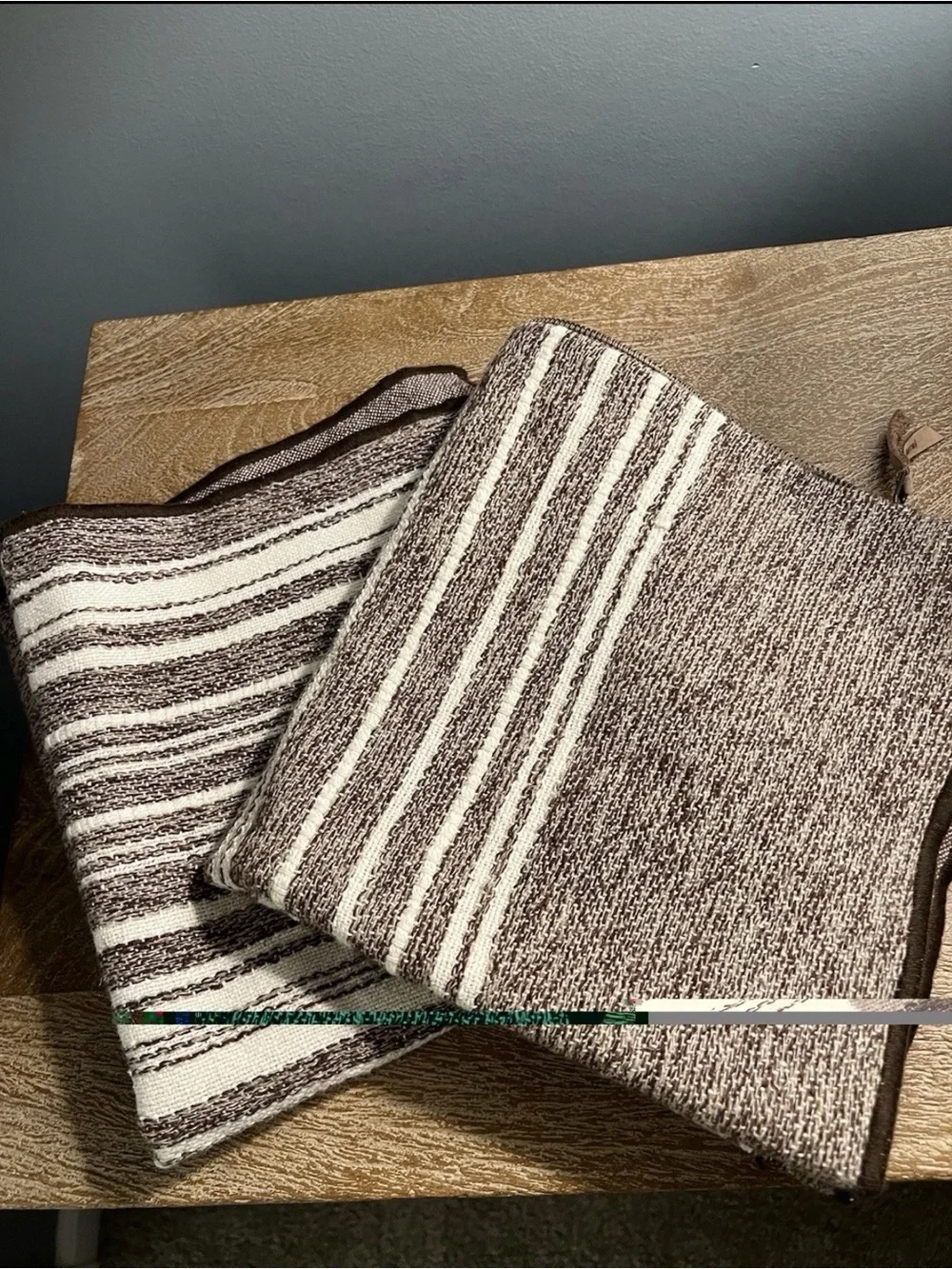 Crate&Barrel textured woven