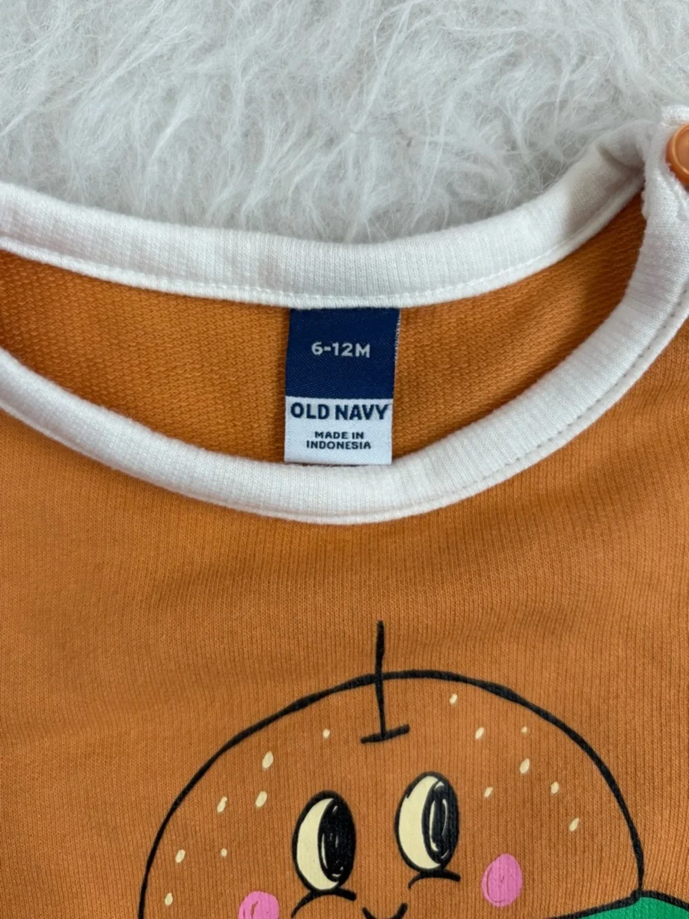Old Navy Baby Gender Neutral Summer Set with Playful Cheeseburger Graphic
