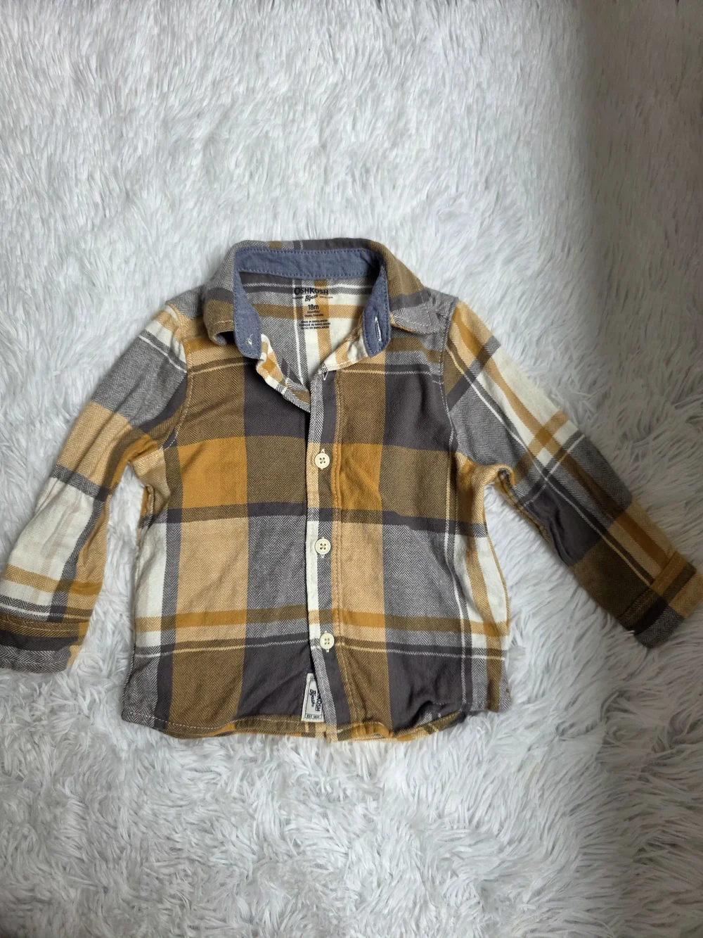 OshKosh Bgosh soft plaid