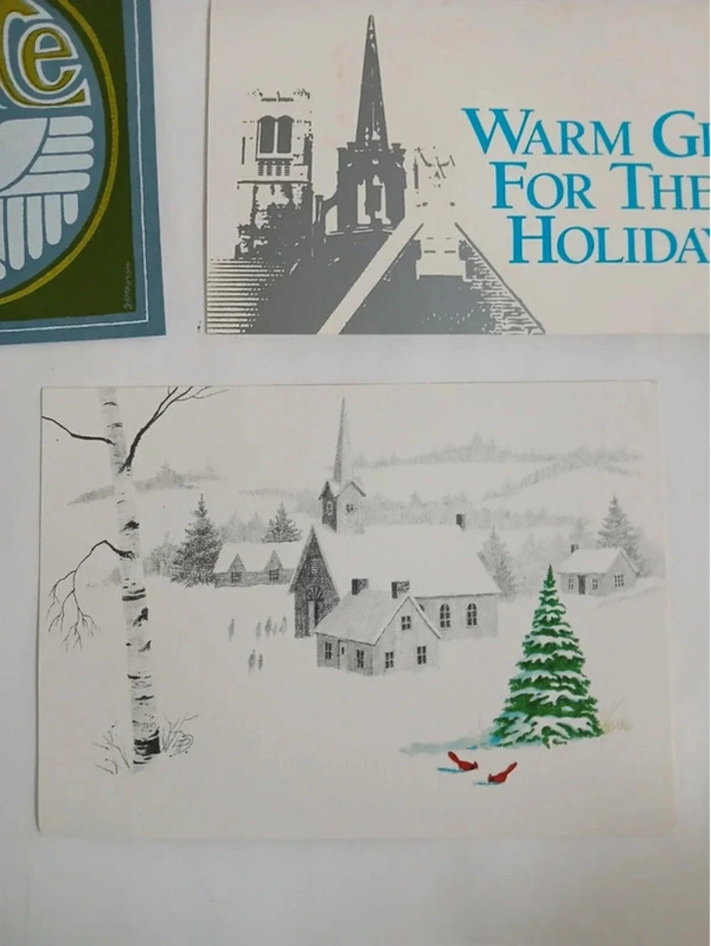 6 Vintage Christmas 🎄 cards new