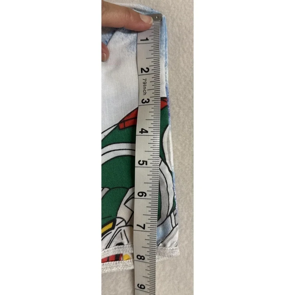 Vtg 1984 Voltron Defender Of The Universe Twin Sheets 2 Piece Set No Pillowcase