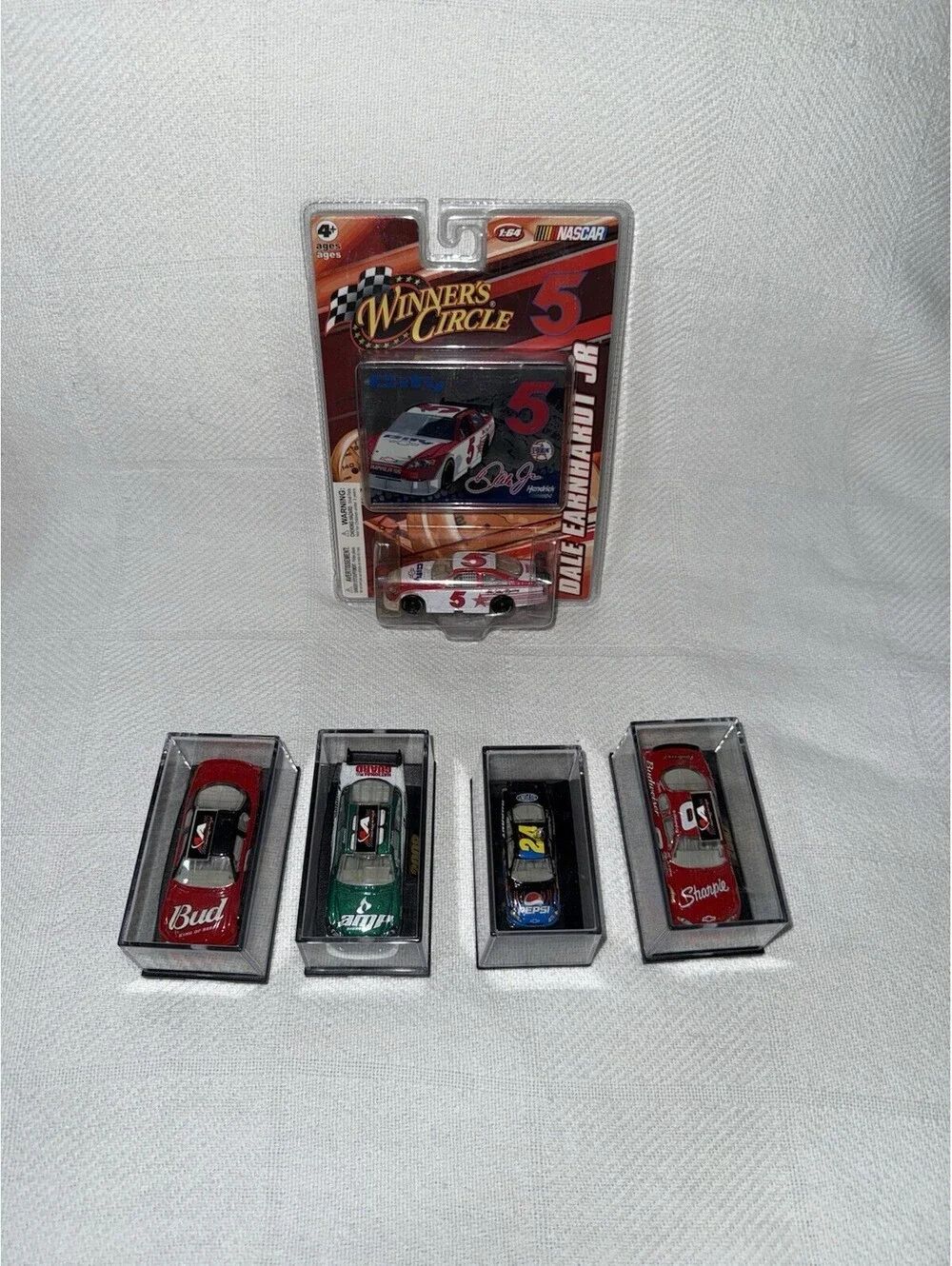 🔥 Lot# 4 Earnhardt Jr 8 88 5 1:64 Amp Sharpie Bud City Jeff Gordon 1:87  🔥
