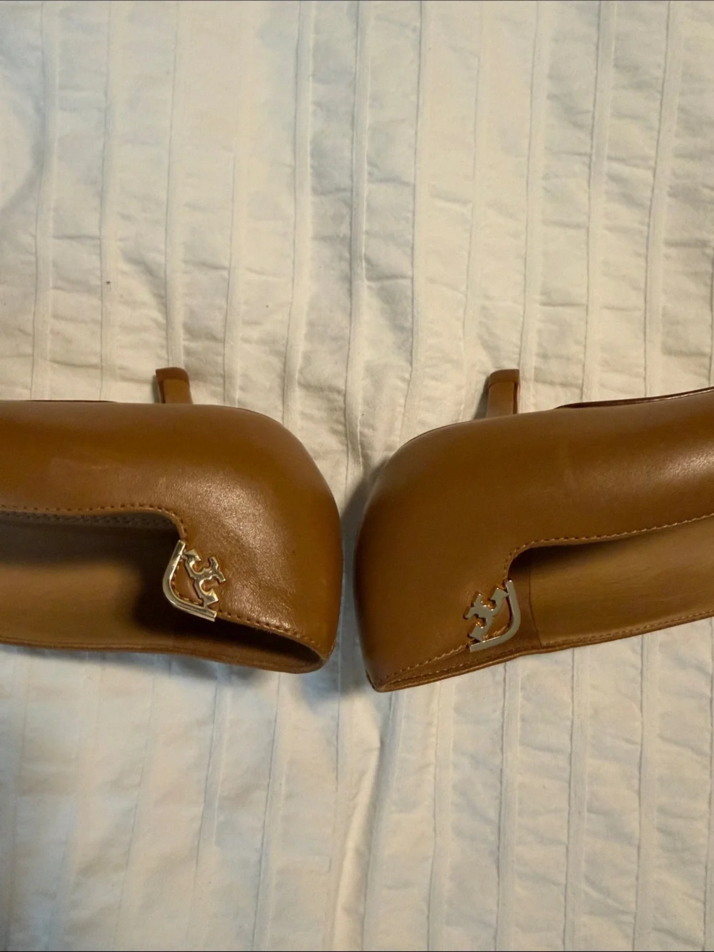 Tory Burch smooth cognac