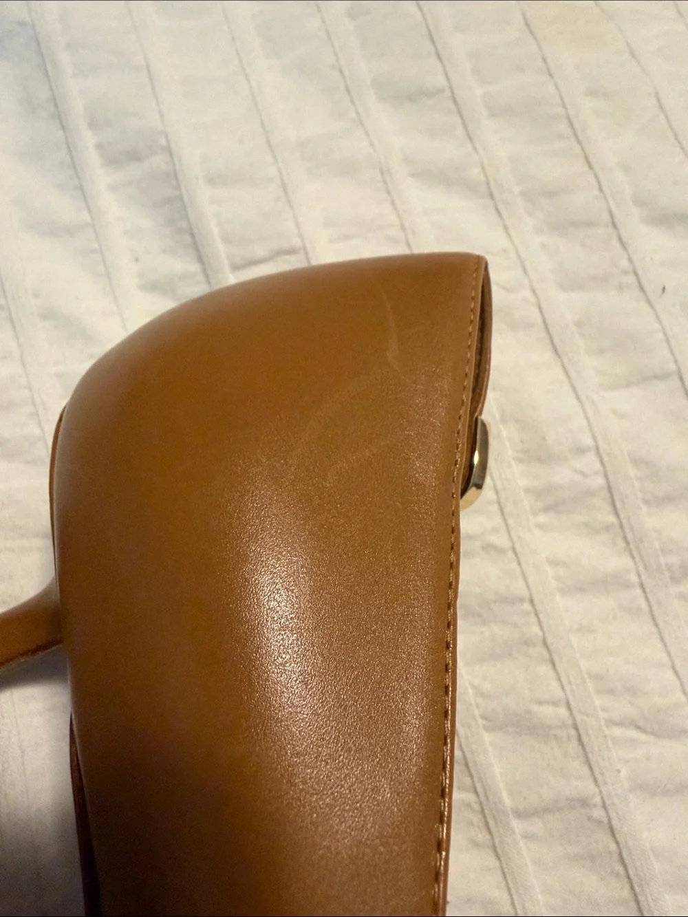 Tory Burch smooth cognac