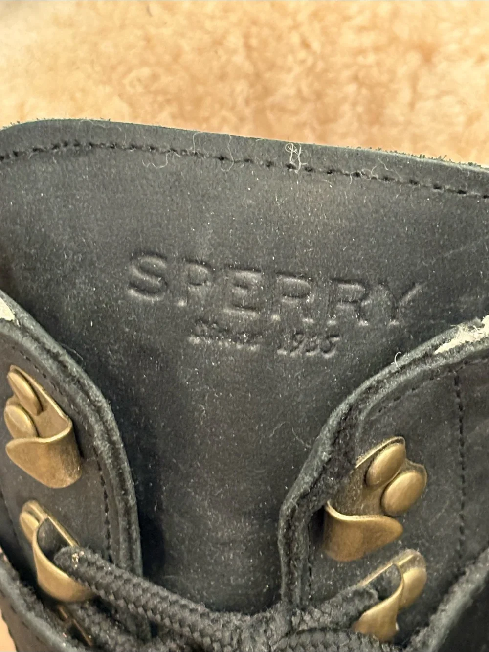 Sperry rubber from purchased