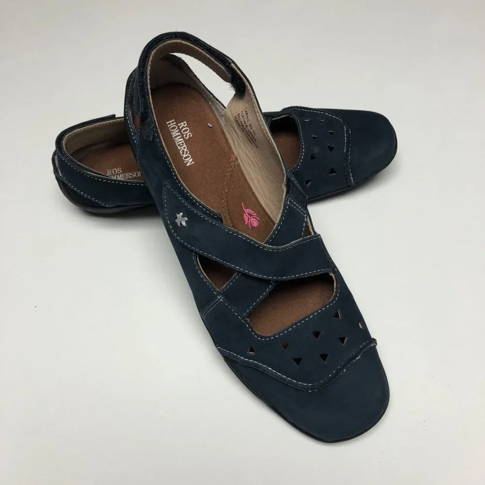 Ros Hommerson Women's 'Carrie' Nubuck Casual‎ Shoes sz 9N