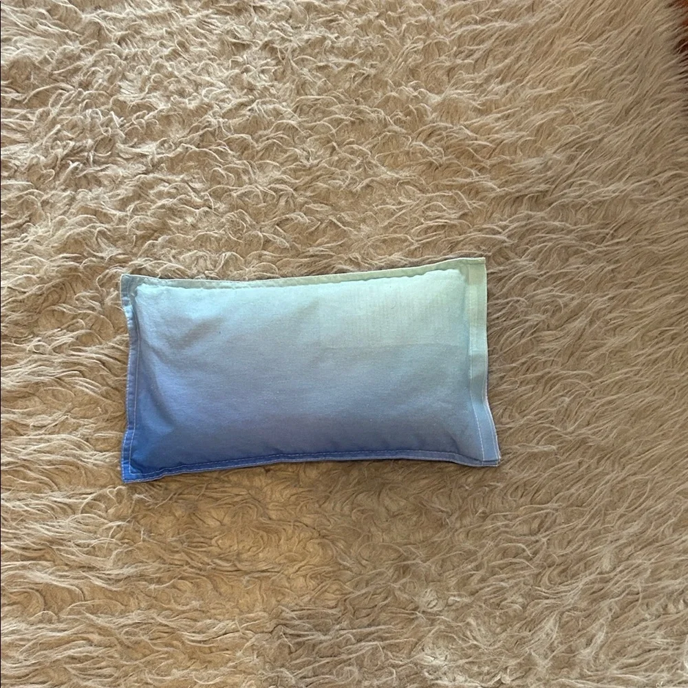 NWOT Yoga‎ Wake-up Blue and White Acupuncture Pillow