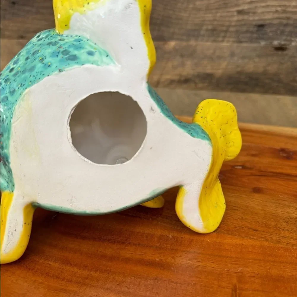 Colorful Ceramic Fish Decor