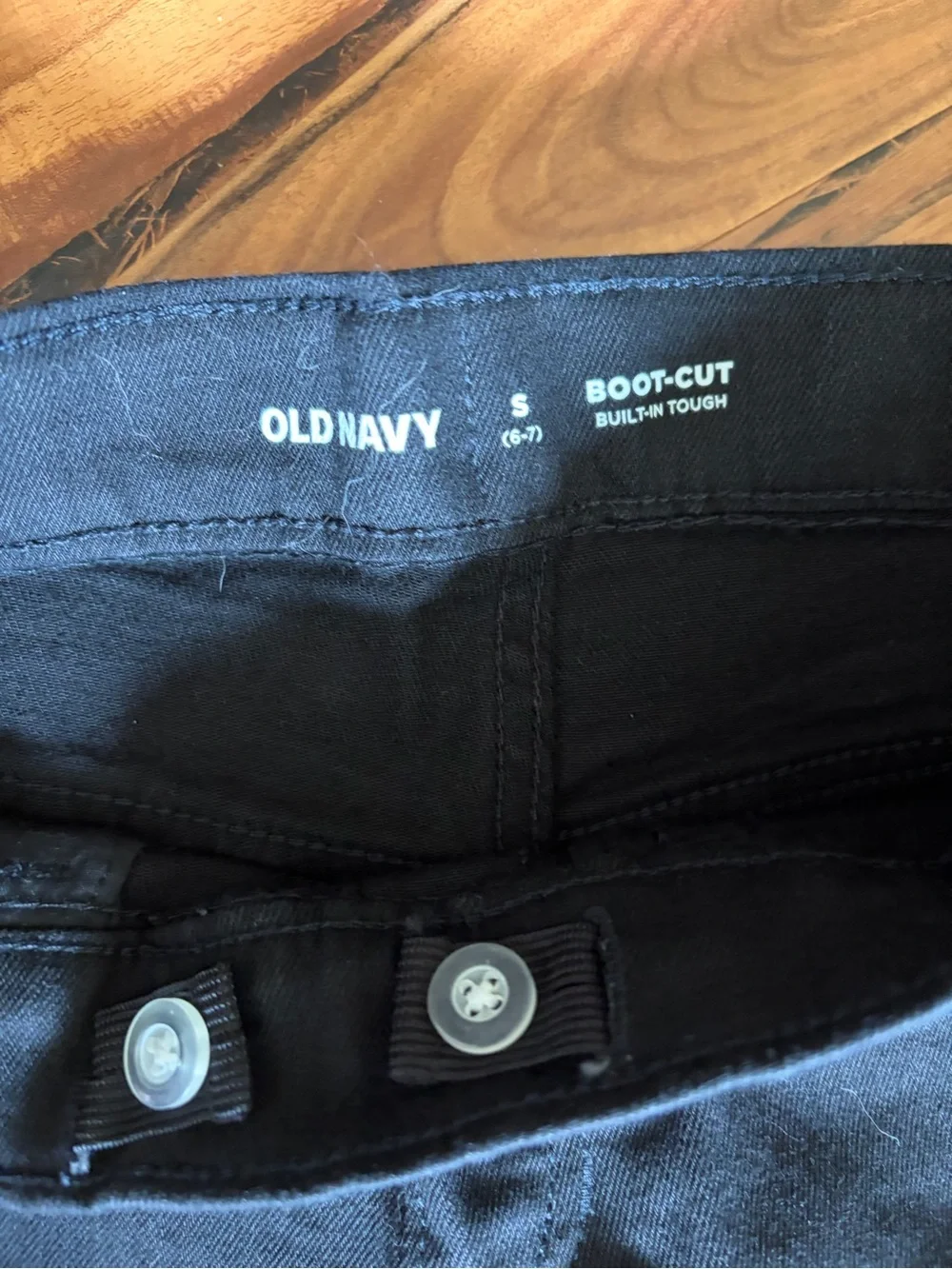 Old Navy blue stretchy or