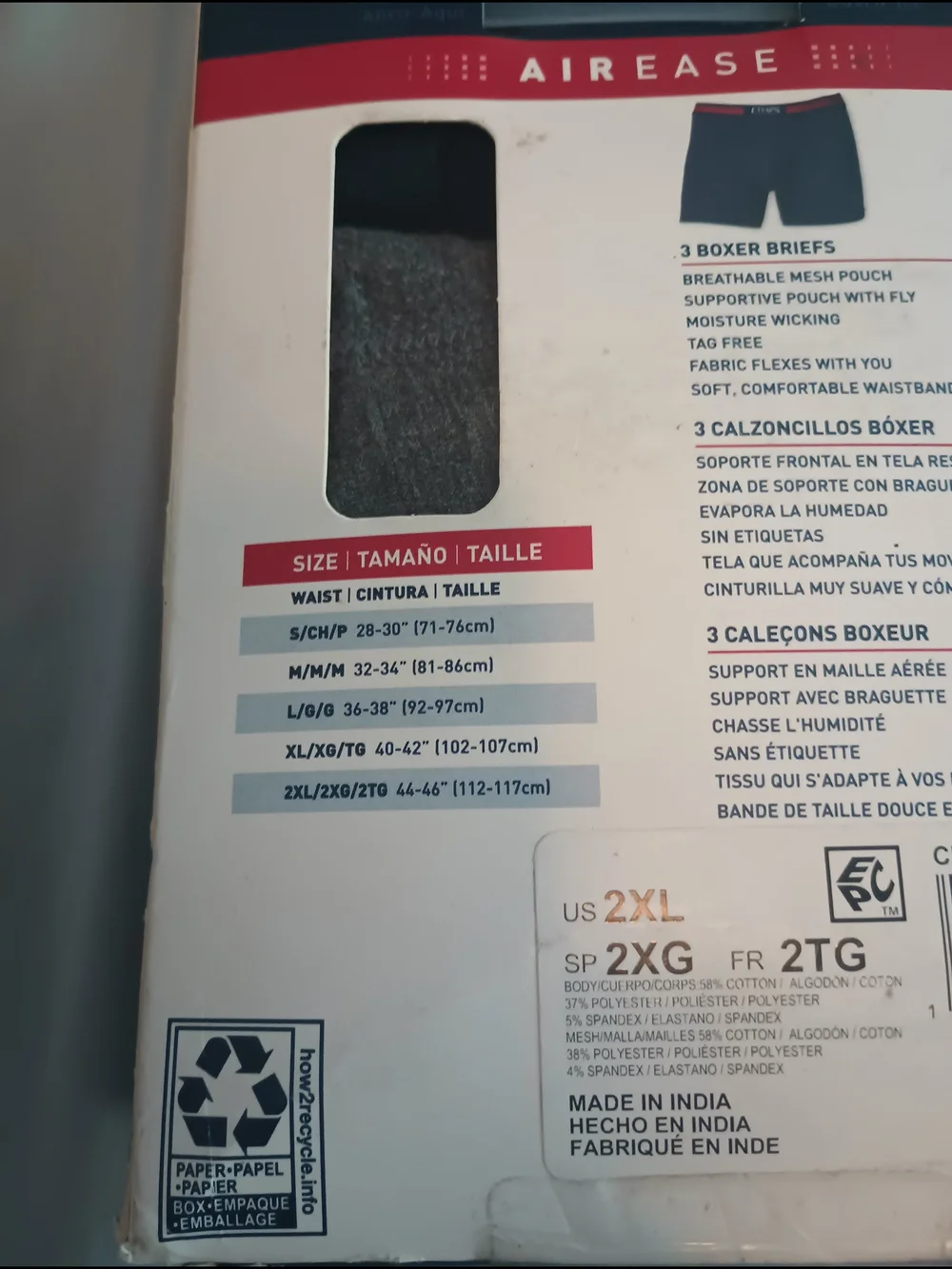 Chaps men airease