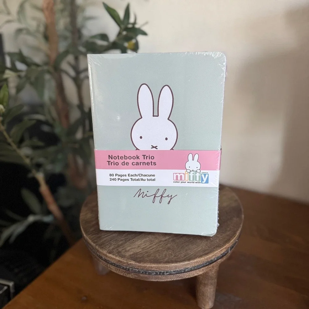 miffy notebook trio