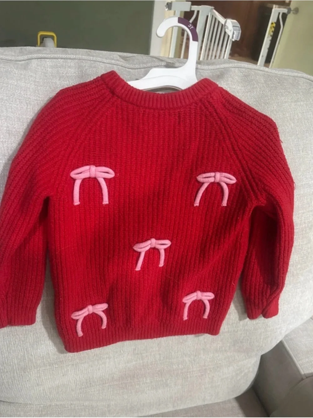 Old Navy warm red