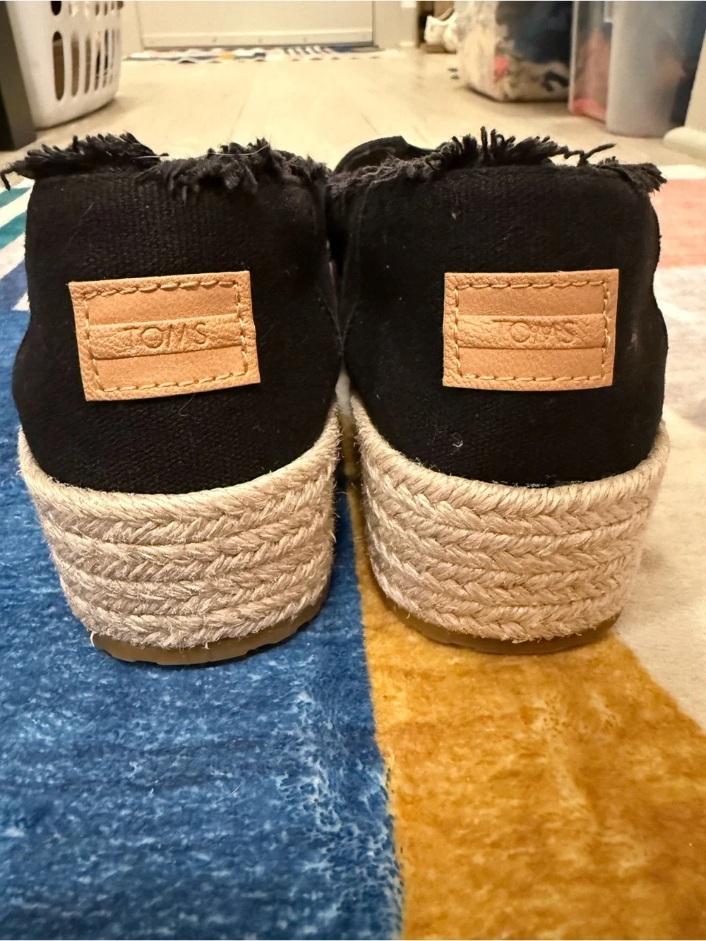 Toms slip into