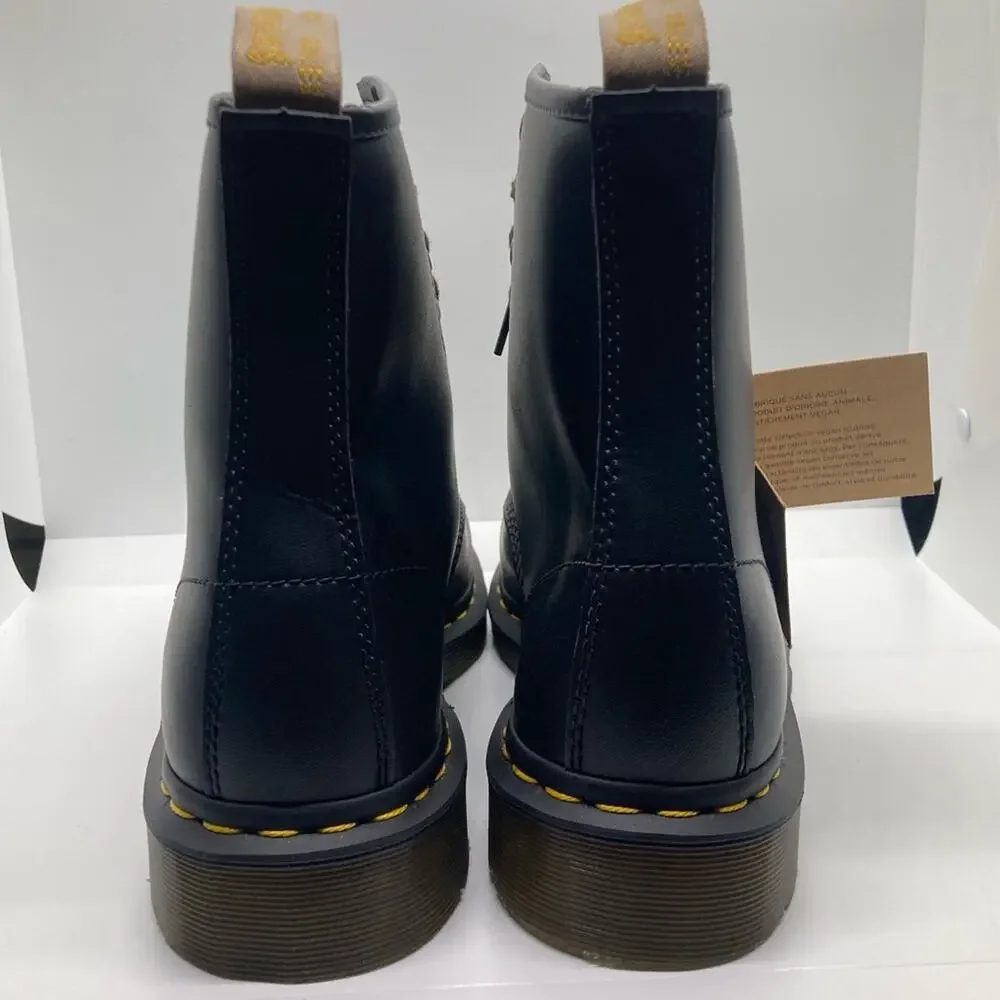 Dr. Martens Vegan 1460 Smooth Black Women's Lace-Up Boots