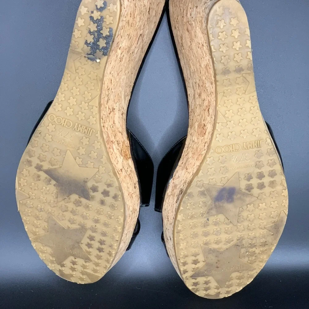 Jimmy Choo patent upper