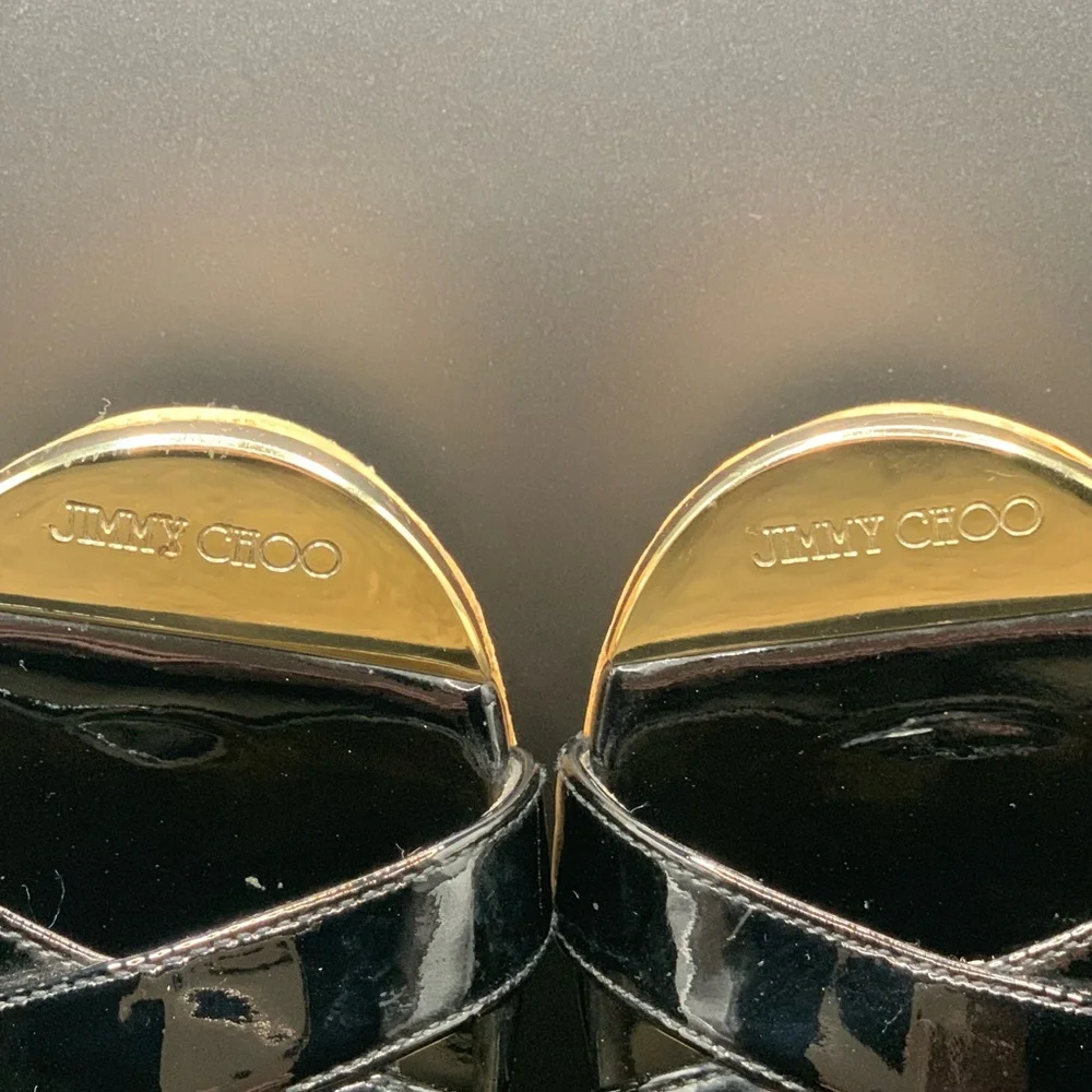 Jimmy Choo mule gold