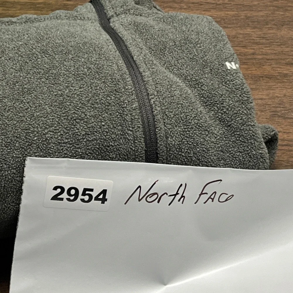 The North Face minimalist pill texture