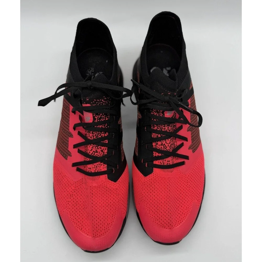 The North Face Shoes Mens Sz 13 Coral‎ Black Flight Vectiv Trail Running