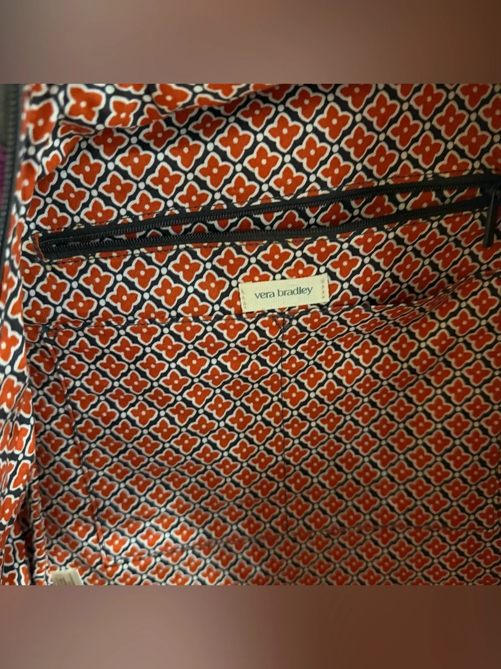 Vera Bradley Bancroft Quilted Floral Backpack - Colorful Bouquet Laptop Bag