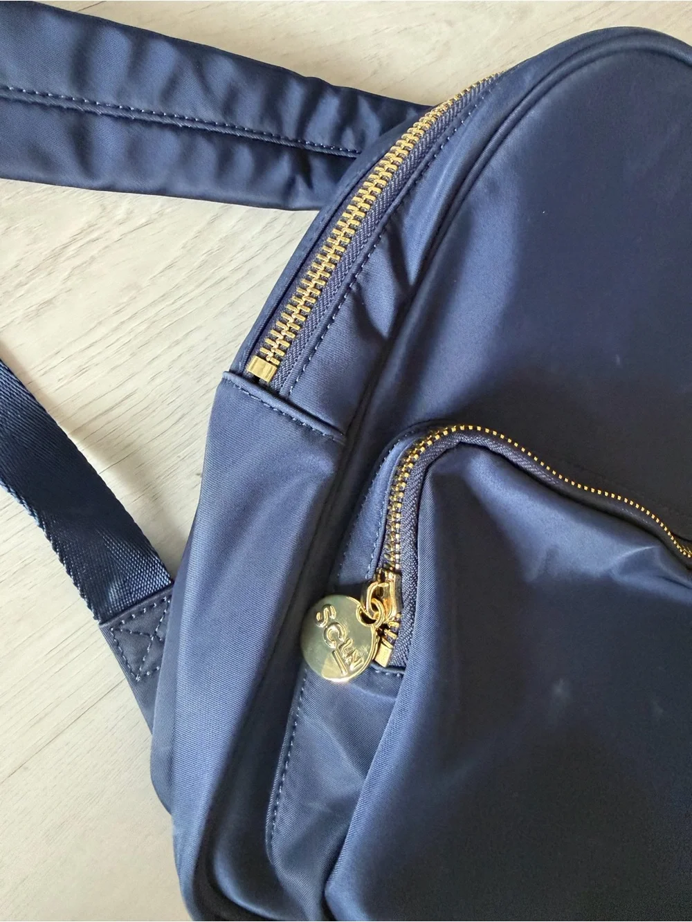 Stoney Clover Lane Navy Blue Backpack