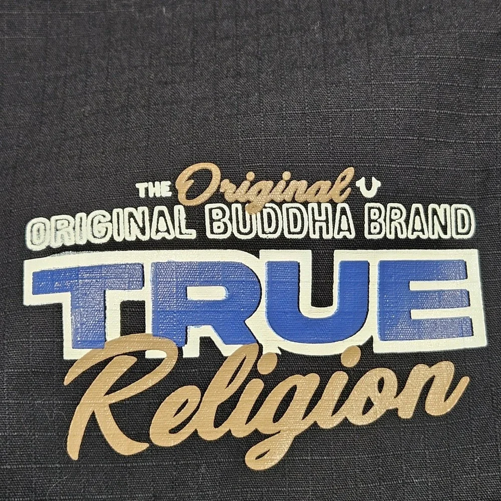 True Religion ripstop jogger