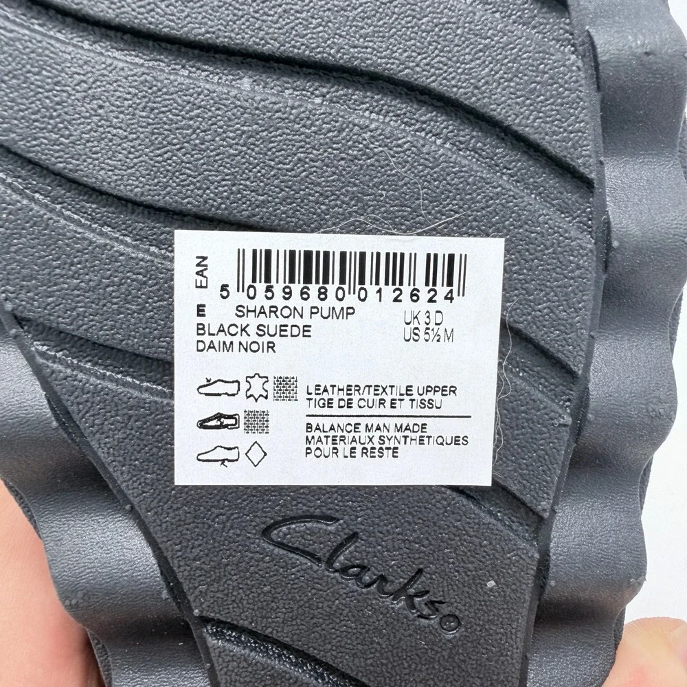 Clarks suede strap item