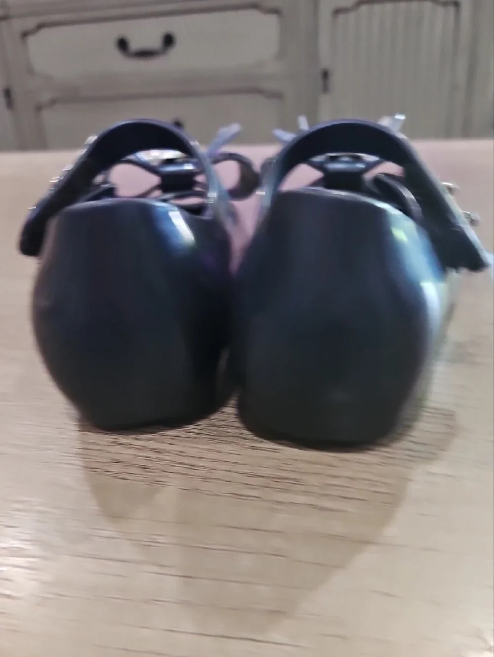 Mini Melissa shiny navy