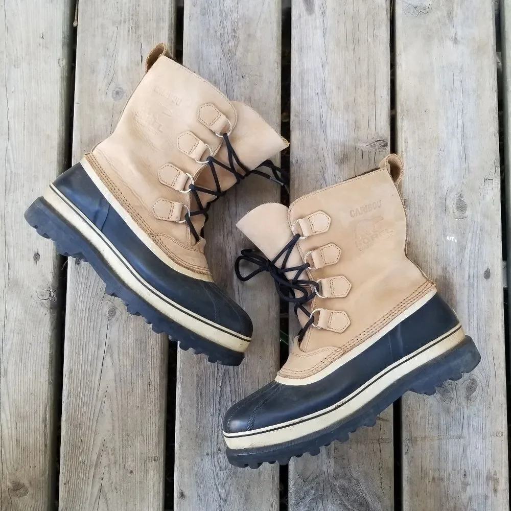 Sorel caribou leather