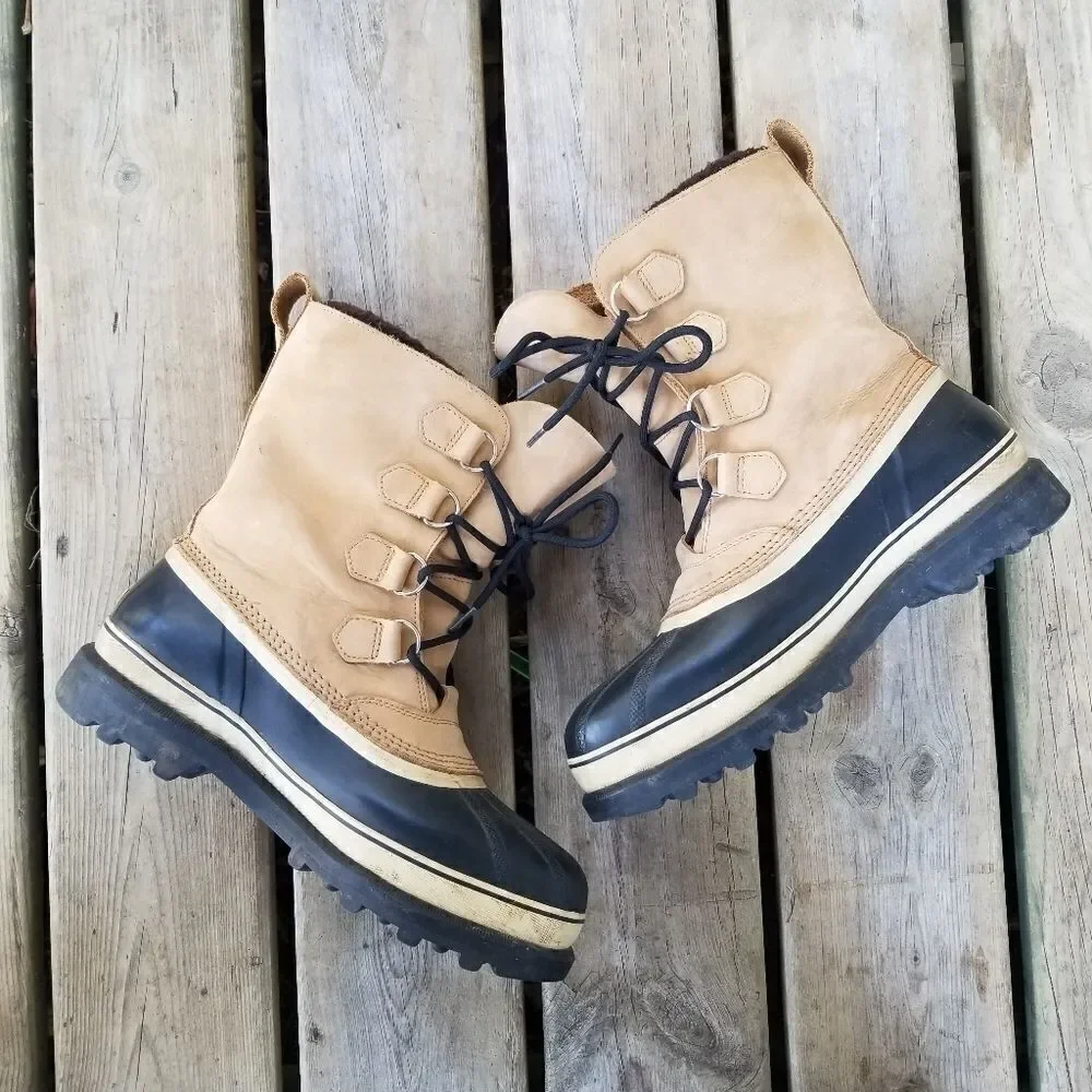 Sorel caribou leather