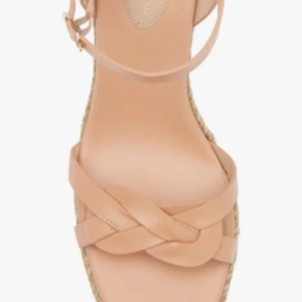 Stuart Weitzman braided vamp