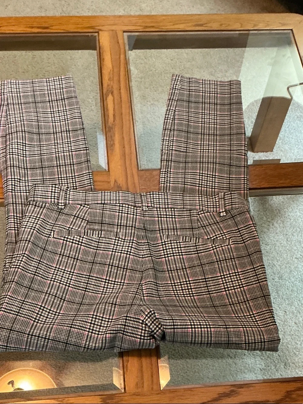 GAP tailored plaid