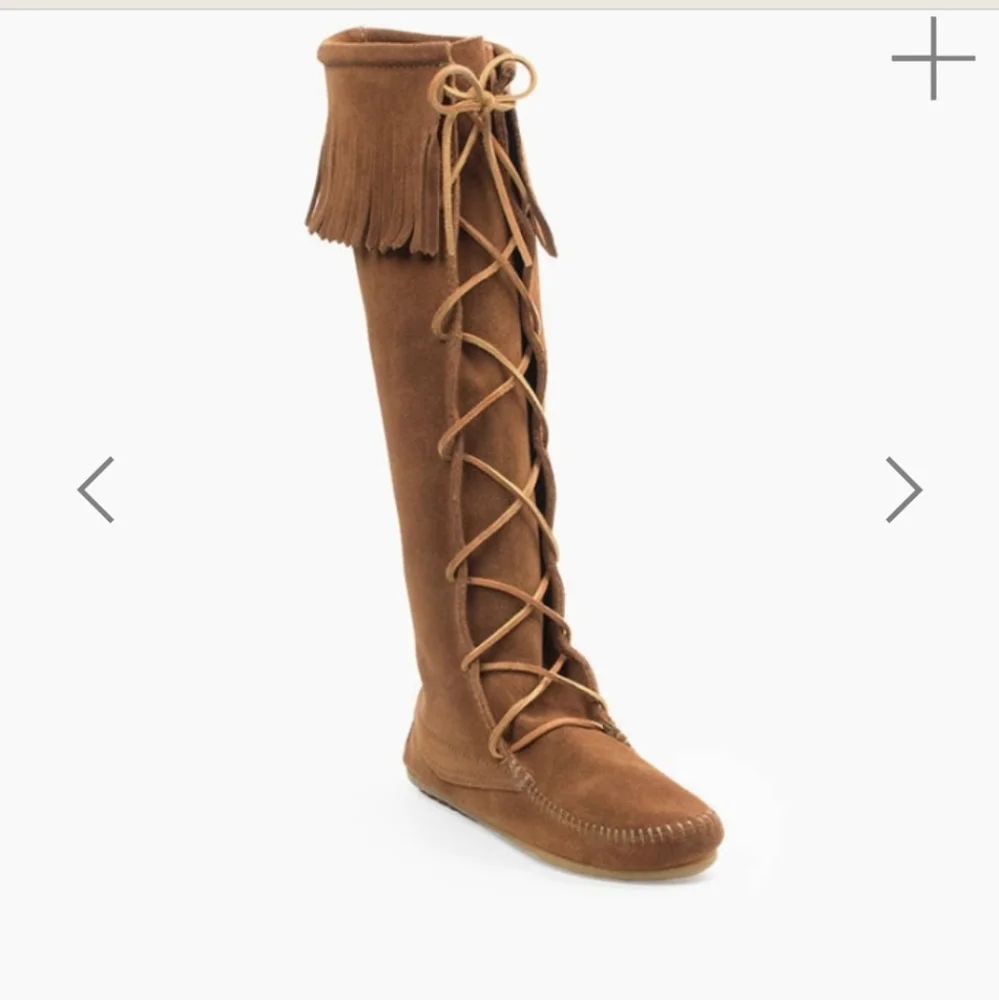 Women's Tan Knee-High Boots