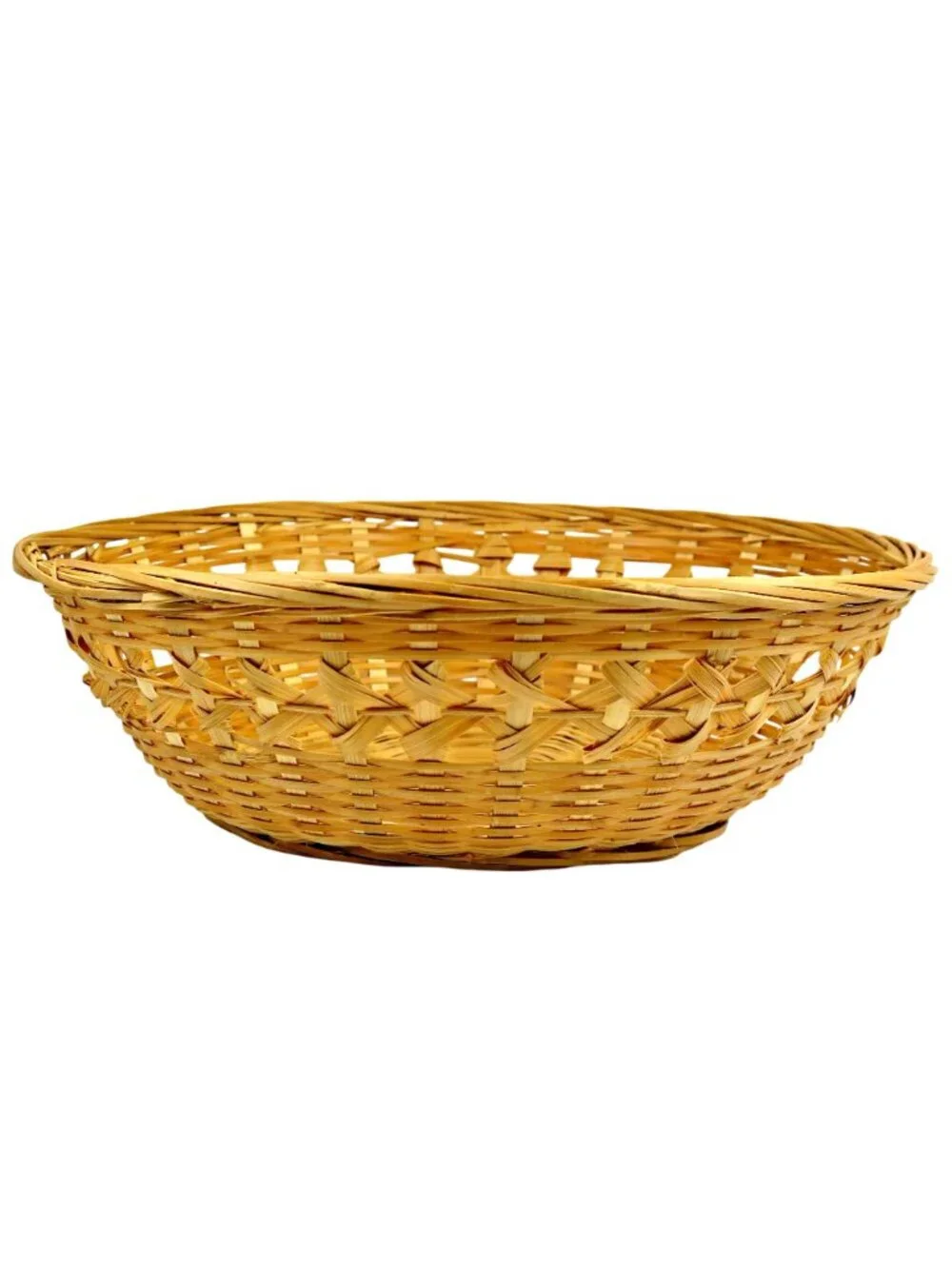 Handmade handwoven round