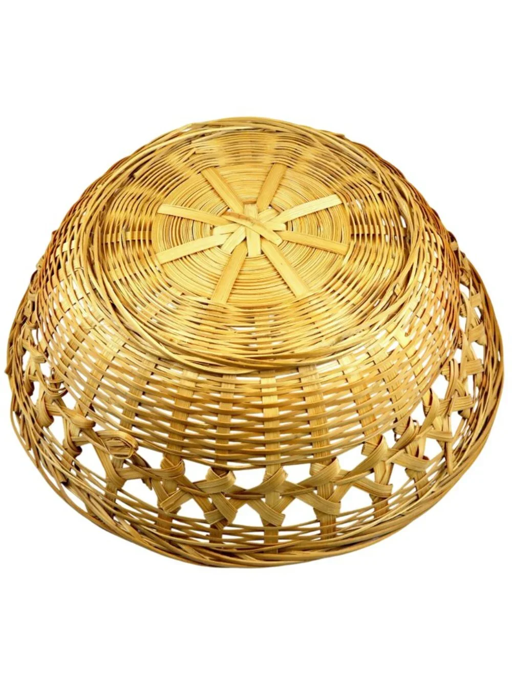 Handmade handwoven round