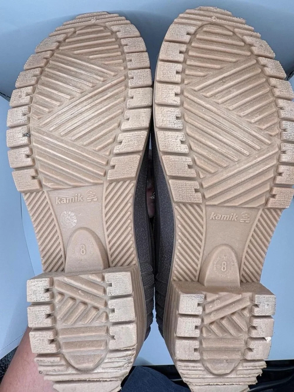 Kamik waterproof rubber