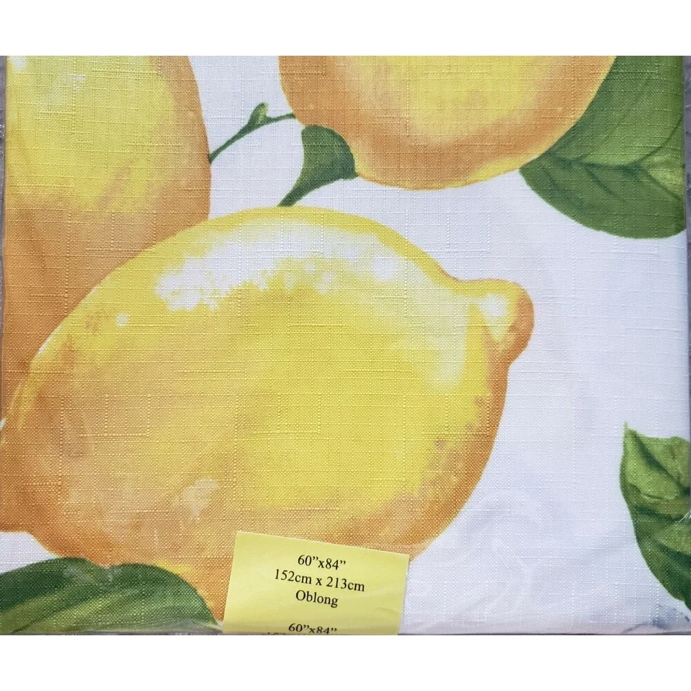 Printed Fabric Tablecloth 60