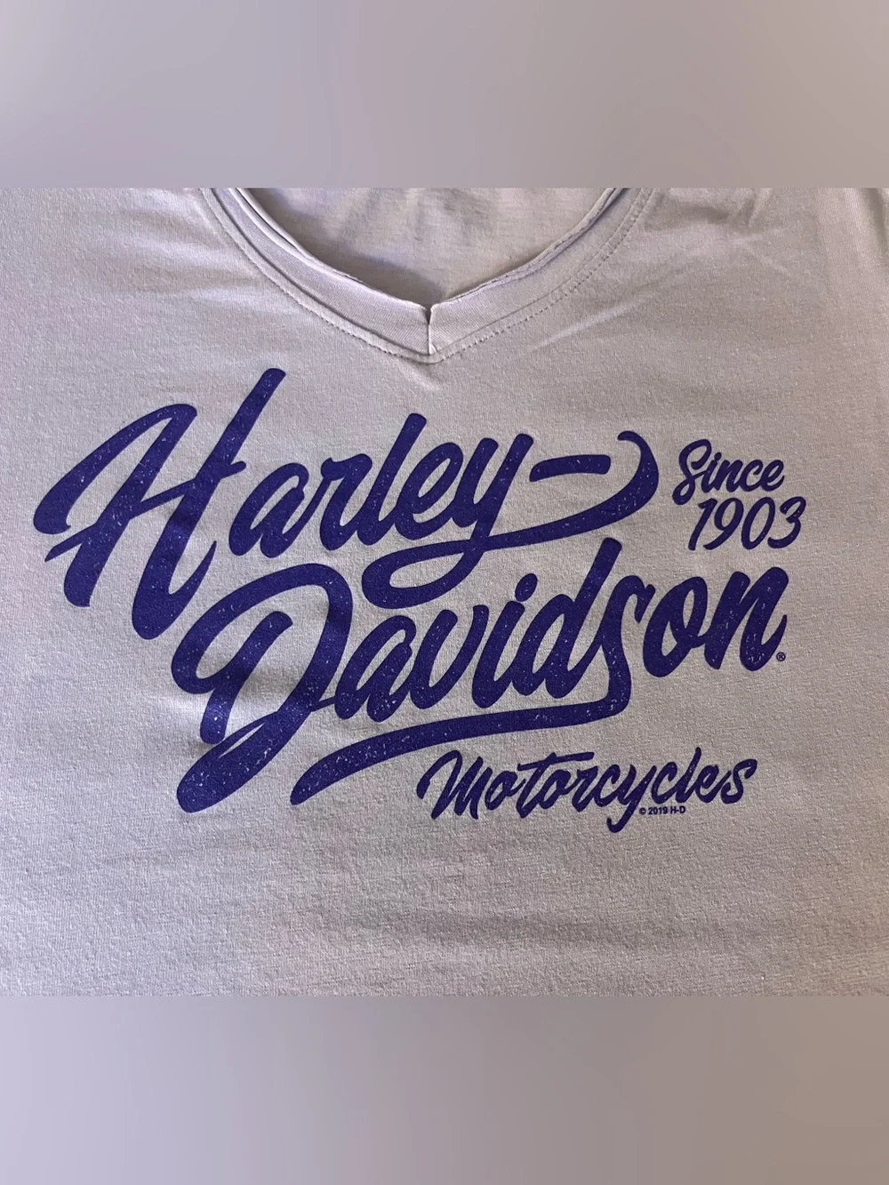 Harley-Davidson lavender short
