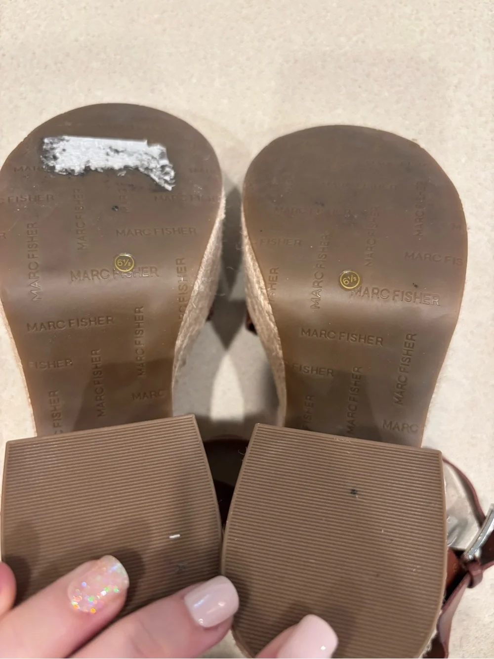 Marc Fisher across price toe