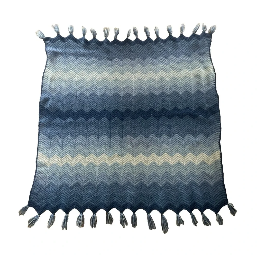 Handmade vtg blue